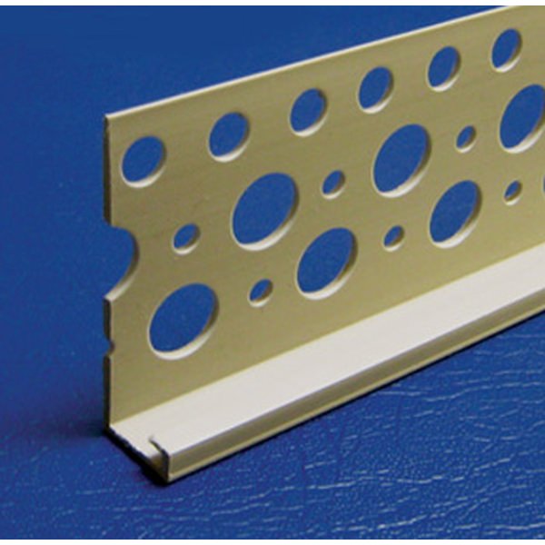 Casing Bead, Wide Flange, 3/4 inch, Tan, 8'  with weeps